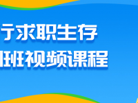 转行求职生存集训班视频课程【45670448】