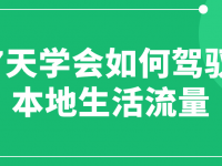 7天学会如何驾驭本地生活流量【45670074】